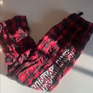 Boxercraft Kids Plaid Pajama Bottoms - Red and Black